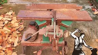 Fully Restore The Ancient Tri Function Wood Saw | Repair Rusted Table Saw
