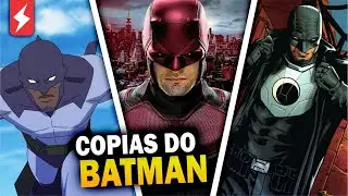 +10 VERSÕES ( COPIAS ) DO BATMAN em outros Filmes / Animações / Quadrinhos