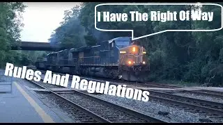 Basic Railroad Rules And Regulations