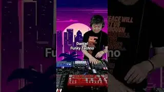 Funky Techno groove box jam 🤟  #technomusic #technoparty #machinelive #funkytechno #dancemusic