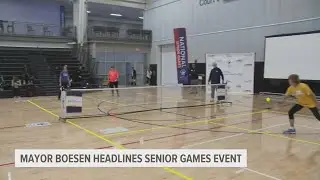 Mayor Connie Boesen headlines senior games event