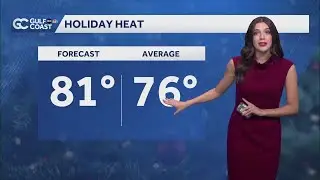 Merry and bright with holly jolly heat