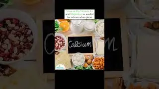 Nutrients to ensure optimal absorption of iron, calcium, and B12.