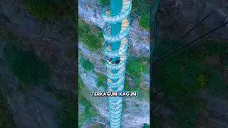 Tangga Paling Ekstrem di China, Mau Coba? #shorts