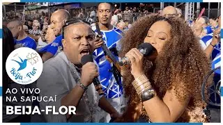 BEIJA-FLOR 2026 | ENSAIO TÉCNICO NA SAPUCAÍ AO VIVO | LARGADA! 