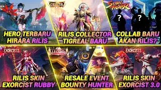 COLLAB BARU STREET FIGHTER!? RILIS SKIN EXORCIST, CC MARET, RESALE BOUNTY HUNTER, HERO HIRARA