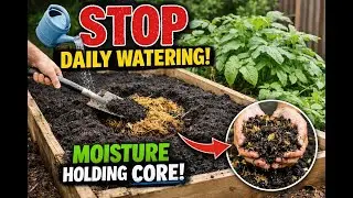 My Beds Needed Daily Water Until I Added This Moisture Holding Core