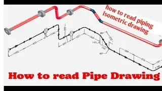 #how to read piping isometric drawing || piping isometric drawing kaise dekhate hai@rk-eg1on