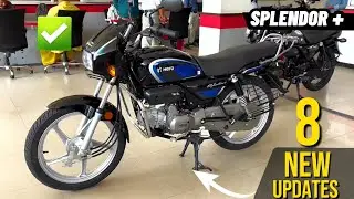 New Hero Splendor Plus Standard 2025 BS7 OBD2B Base Model-Review|MILEAGE❓️PRICE🤑 UPDATES❗️🤔