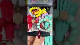 Who like Teal??🍵🍵which one next? #asmr #usa #keychain #gift #fyp #bts #shorts #amazonfinds #diy