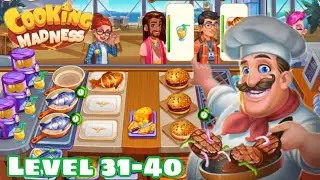 Cooking Madness 🍳 Level. 31-35 ||By Fufu Plays||