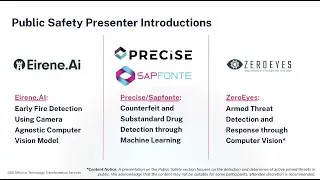 Public Safety - Applied AI Challenge Industry Day