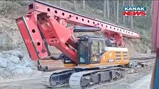 Uttarkashi Tunnel Collapse Incident | Pulling Machine Arrives At Tunnel Site For Rescue Operation
