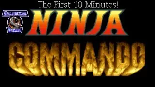 Ninja Commando (Arcade) - The First 10 Minutes!