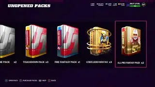 Open top 100 monthly weekend league reward madden 22 ultimate team