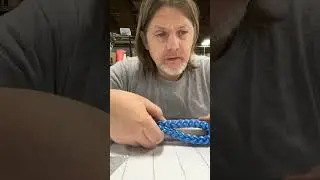 Upgraded: Eye Splice Video. On 5/ 8, 12 strand polyester rope. 