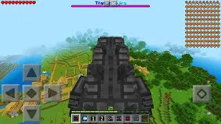 Играю за ГОДЗИЛЛУ в Minecraft Pocket Edition...