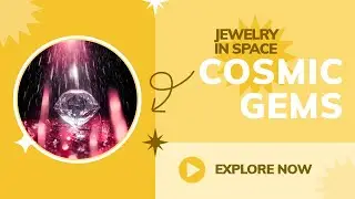 The Diamond Planet and Ruby Rain: A Cosmic Jewelry.