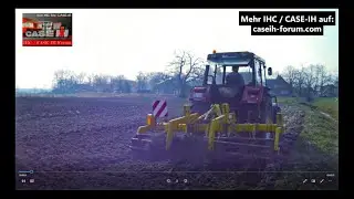 IHC 844 S mit Rumptstad-Schwergrubber