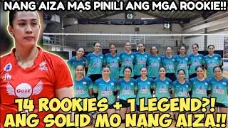 AIZA MAIZO PONTILLAS MAS PINILI ANG ROOKIE TEAM AT MAS CHALLENGING ROLE?! GALERIES HANDANG HANDA NA!