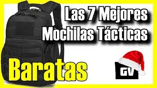 🔥🎒 Las 7 MEJORES Mochilas Tácticas BARATAS de Amazon [2024]✅[Calidad/Precio] Militares / Económicas
