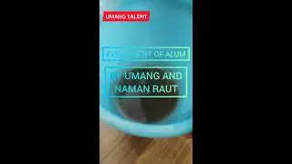 EXPIREMENT OF ALUM,by UMANG RAUT