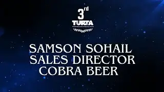 3rd Turta Awards 2025: Samson Sohail, Sales Director Cobra Beer Partnership Ltd