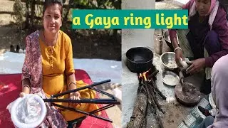 Thandi Mein Uthkar Subah Banaya Puri aur Sabji Or Kya Aaya Parcel Mein