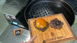 The Best Smash Burgers! / Recteq Bullseye Deluxe Pellet Grill!