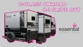 Essential Caravans 2024 8-1 Slide Out Walkthrough