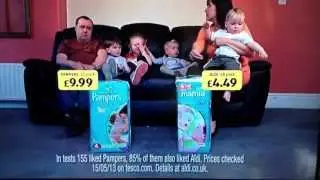 Aldi nappies advert 2013