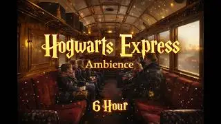 Hogworts express, Train journey to hogworts, ASMR, background white noise 