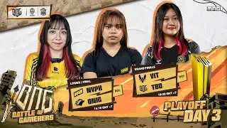 [OFFICIAL RESTREAM] BOG S1 | PLAYOFFS DAY 3
