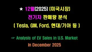 Analysis of EV Sales in U.S. Market In December 2025