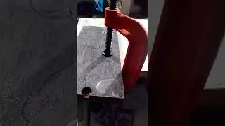 C clamp used AT WORK#clamping #youtube #cordless #grander