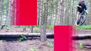 EVC-MTB Trailer Concept: 1st Run - Worksop Notts Woods Enduro Downhill - Demo of our DJI Osmo Pocket