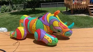 Bestway H20 Go Pop Rhino Inflation