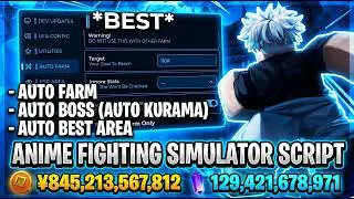 Anime Fighting Simulator Script - AUTO FARM, AUTO KURAMA, AUTO BOSS, AUTO QUEST, FRUIT FARM