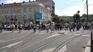 Serbia's protesting university students demand snap election after months of anti-corruption demos