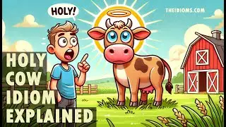 Holy Cow | Meaning | Idiom | Definition | Example Sentences | Origin | History