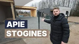 APIE STOGINES, kuriose patogiai telpa 2 automobiliai