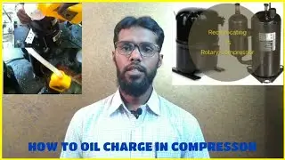 How To Change Compressor Oil Urdu/Hindi