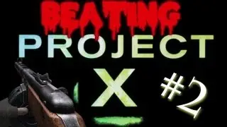 Custom Zombies | Beating Project X | Unlimited Ammo Easter Egg | w/Zebba/Quizz/Baseball4evPC #2
