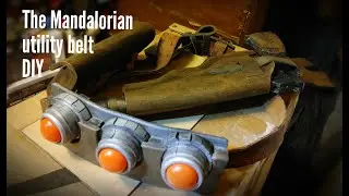 The Mandalorian Belt accessories DIY cosplay build