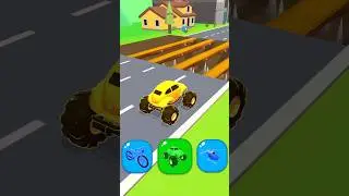 Shape Shifting Game #shorts #shapeshifting  #gaming #car