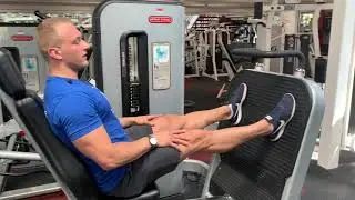 Seated Leg Press - Exercise Demonstration