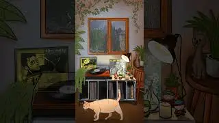 Rainy day ☔ #animationloop #shorts #rainyday #rain #tomwaits #animation