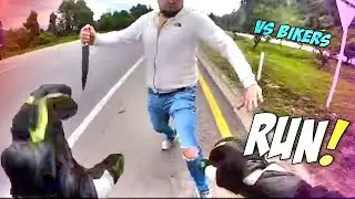 BEST OF ROAD RAGE | Angry People VS Bikers | Best Motorcycle Road Rage 2024