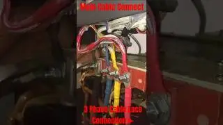 3 Phase Cable Lace Connection Fittings 🤯 #mcb #electrical #viral