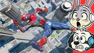 SPIDER-MAN vs CRAZY GTA | Bear & Luna